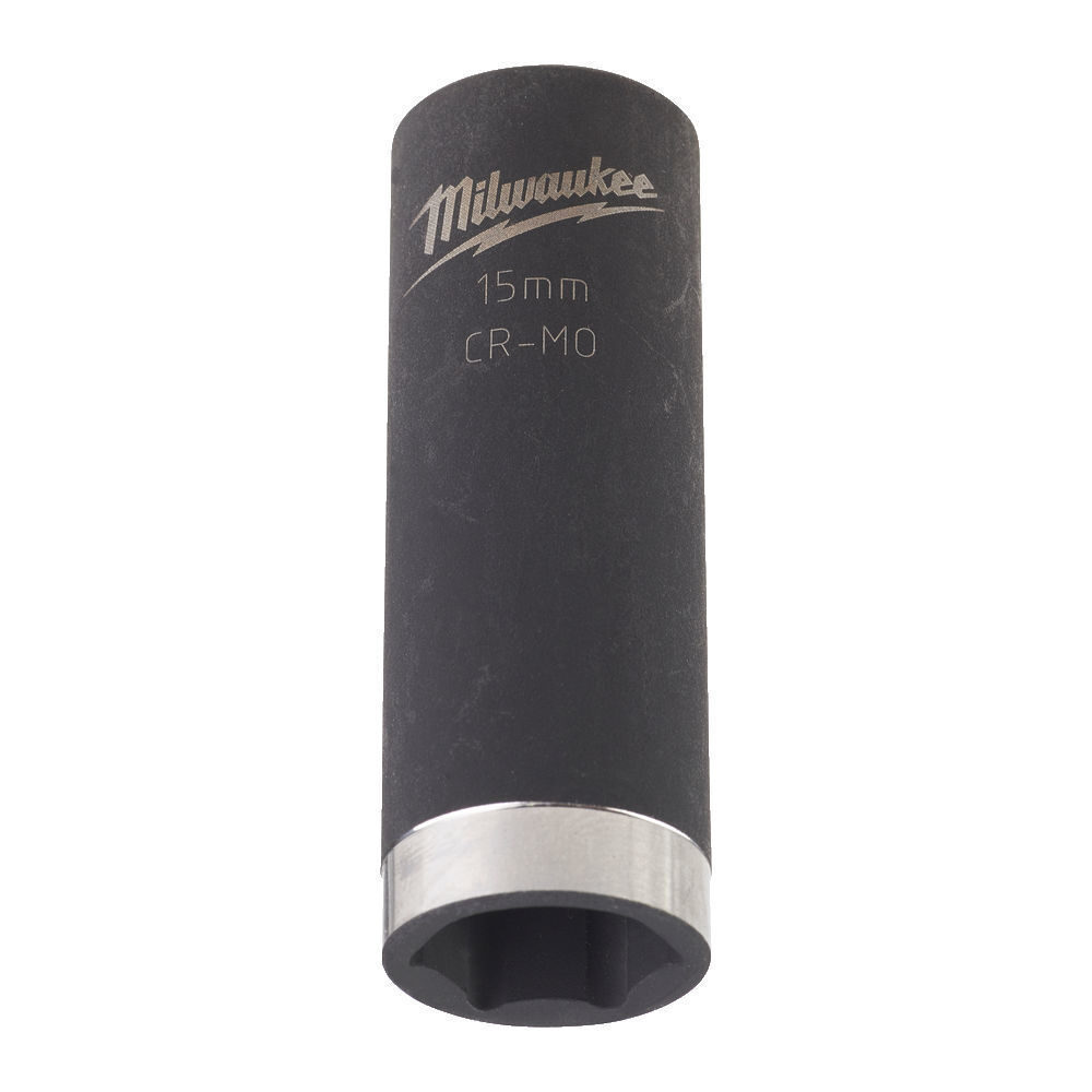 Milwaukee 3/8 Nástrčný kľúč Shockwave, Hex 15 - dlhý