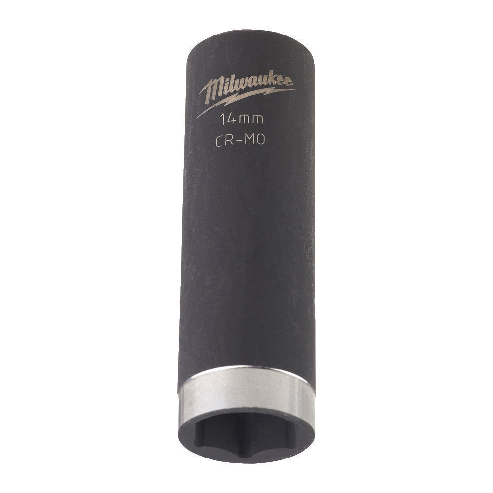 Milwaukee 3/8 Nástrčný kľúč Shockwave, Hex 14 - dlhý