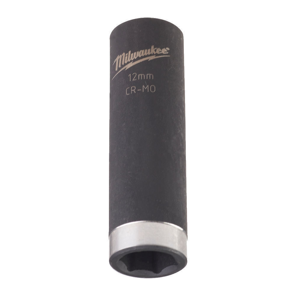 Milwaukee 3/8 Nástrčný kľúč Shockwave, Hex 12 - dlhý