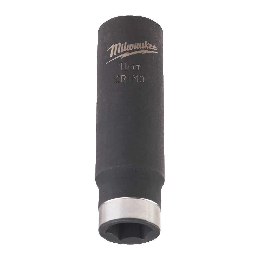 Milwaukee 3/8 Nástrčný kľúč Shockwave, Hex 11 - dlhý