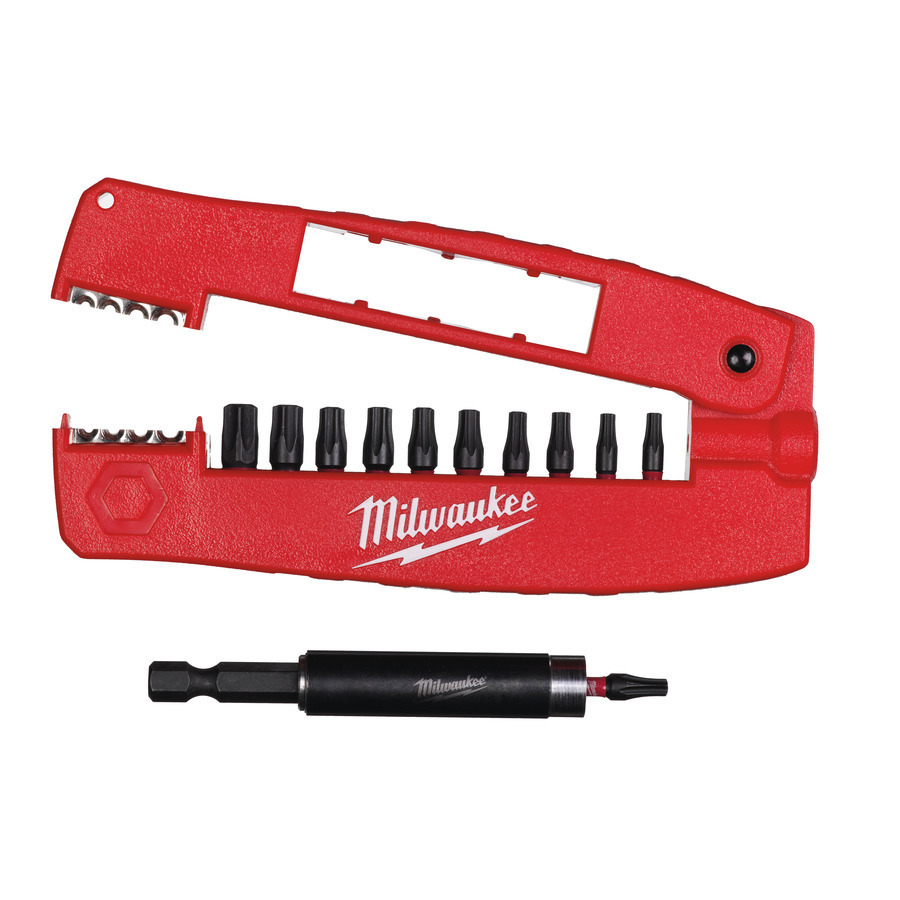 Milwaukee ShW Bit Set TORX Impact Duty Cartridge V3 12 pcs