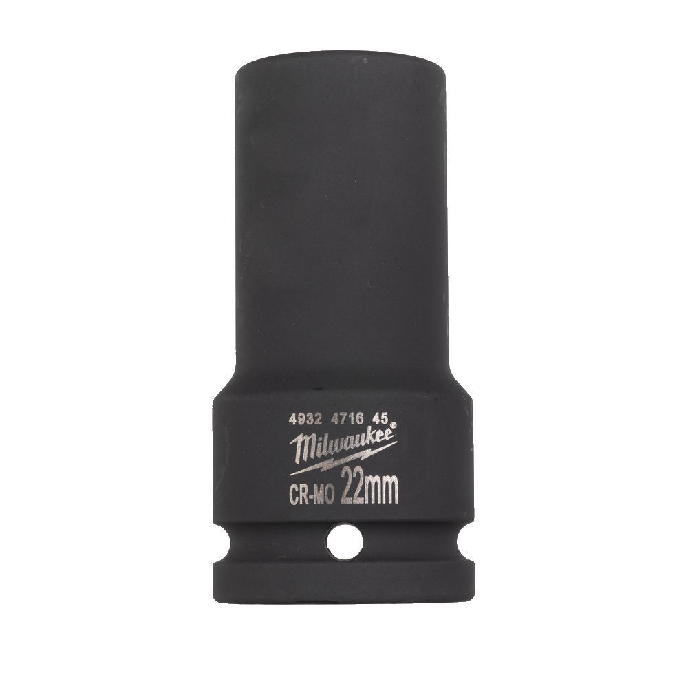 Milwaukee Industrial Shockwave Köpfe 3/4" HEX 22mm Verlängert