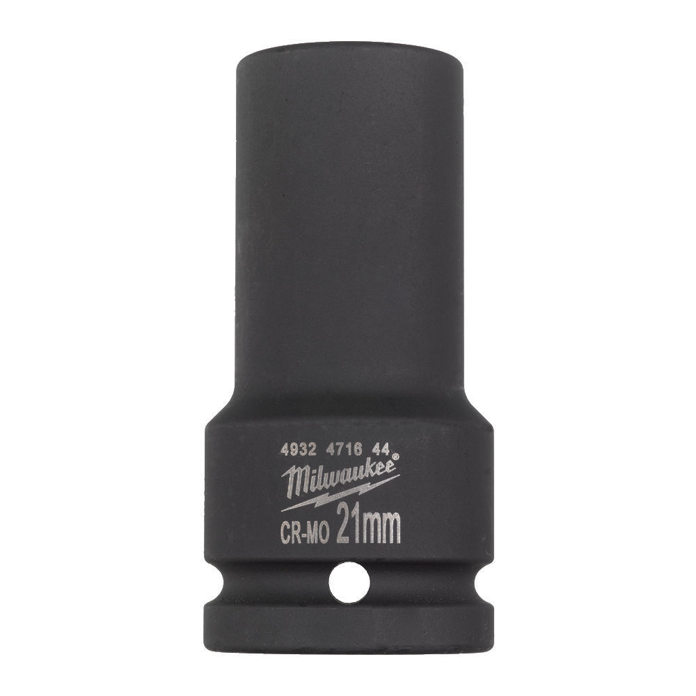 Milwaukee Industrial Shockwave Köpfe 3/4" HEX 21mm Verlängert