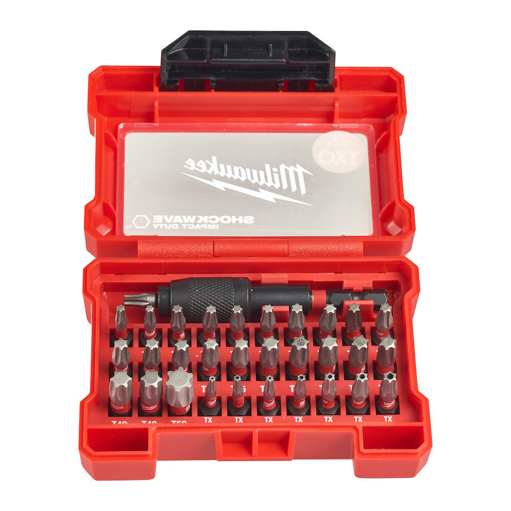 Milwaukee Screwdriver Bit Set ShW TX 32pcs