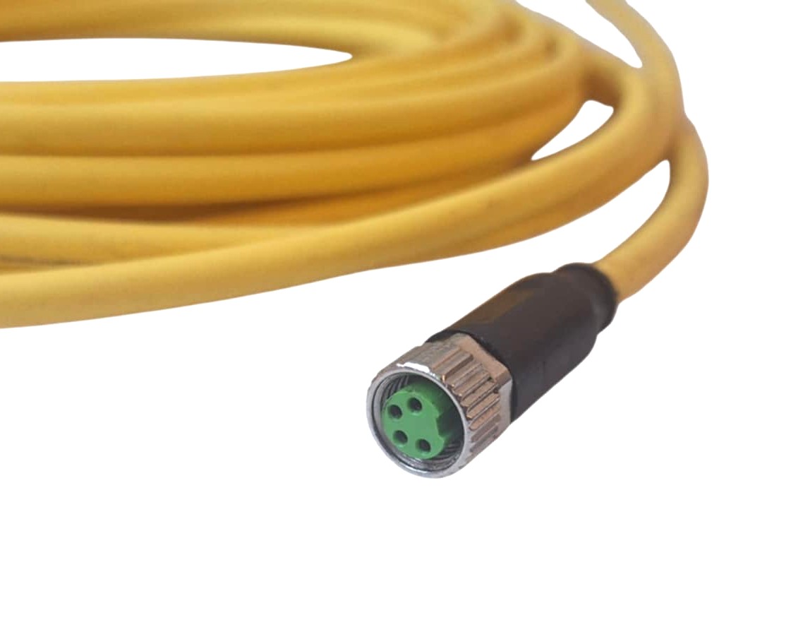 M8-4pin konektor pre senzory 10m