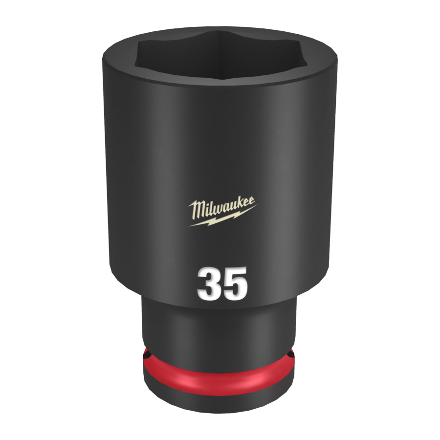 Milwaukee 1/2 Shockwave Steckschlüssel, Sechskant 35 verlängert