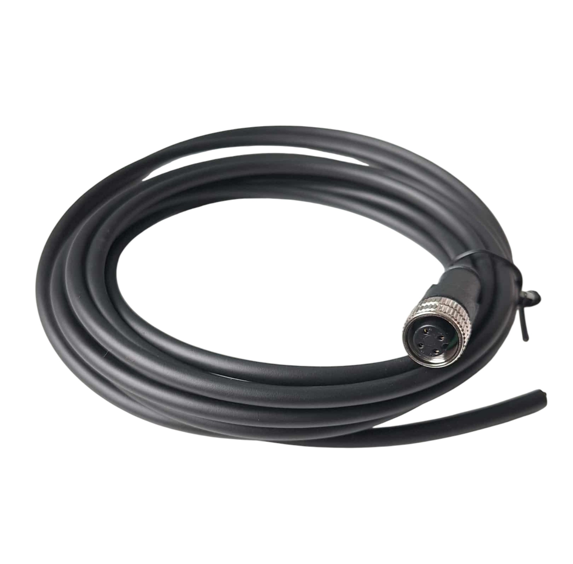 M12-4pin connector for sensors with 3m cable