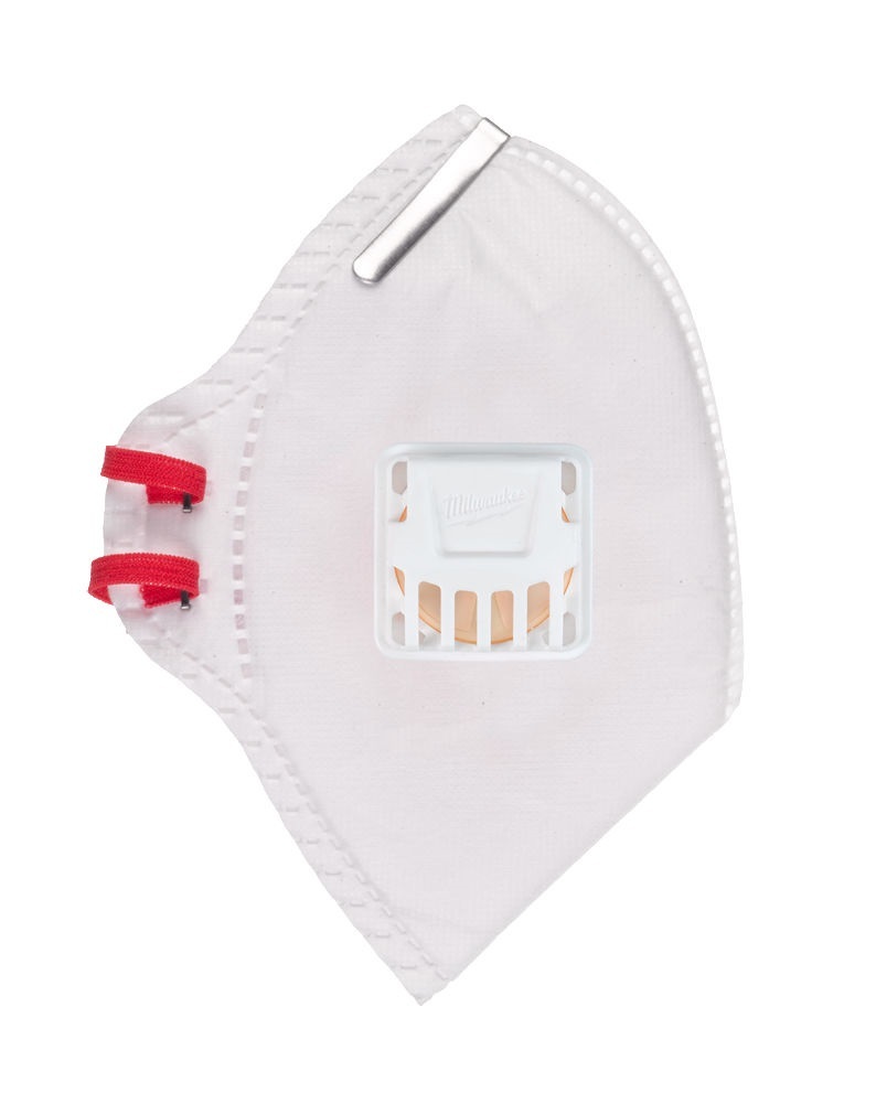 Milwaukee FFP2 Foldable Respirator with Exhalation Valve 1pc