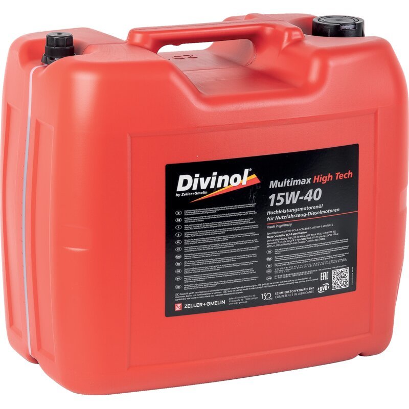 Divinol Motorový olej Multimax High Tech 15W-40 20l