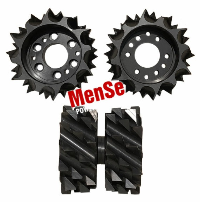 Komatsu C124 center feed rollers upper (pair)