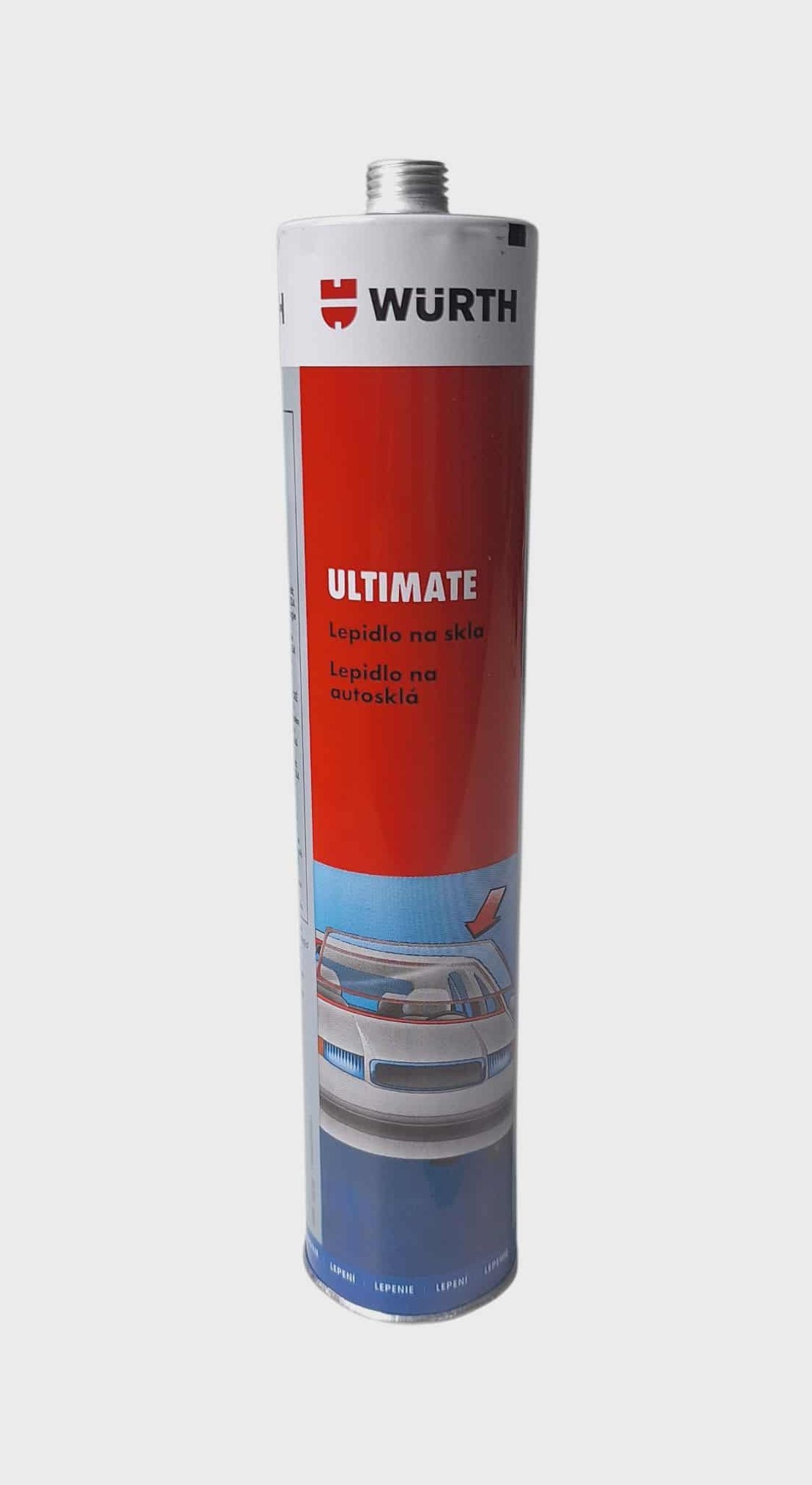 WÜRTH 1-zložkové lepidlo na okná/čelné sklá Ultimate 310ml