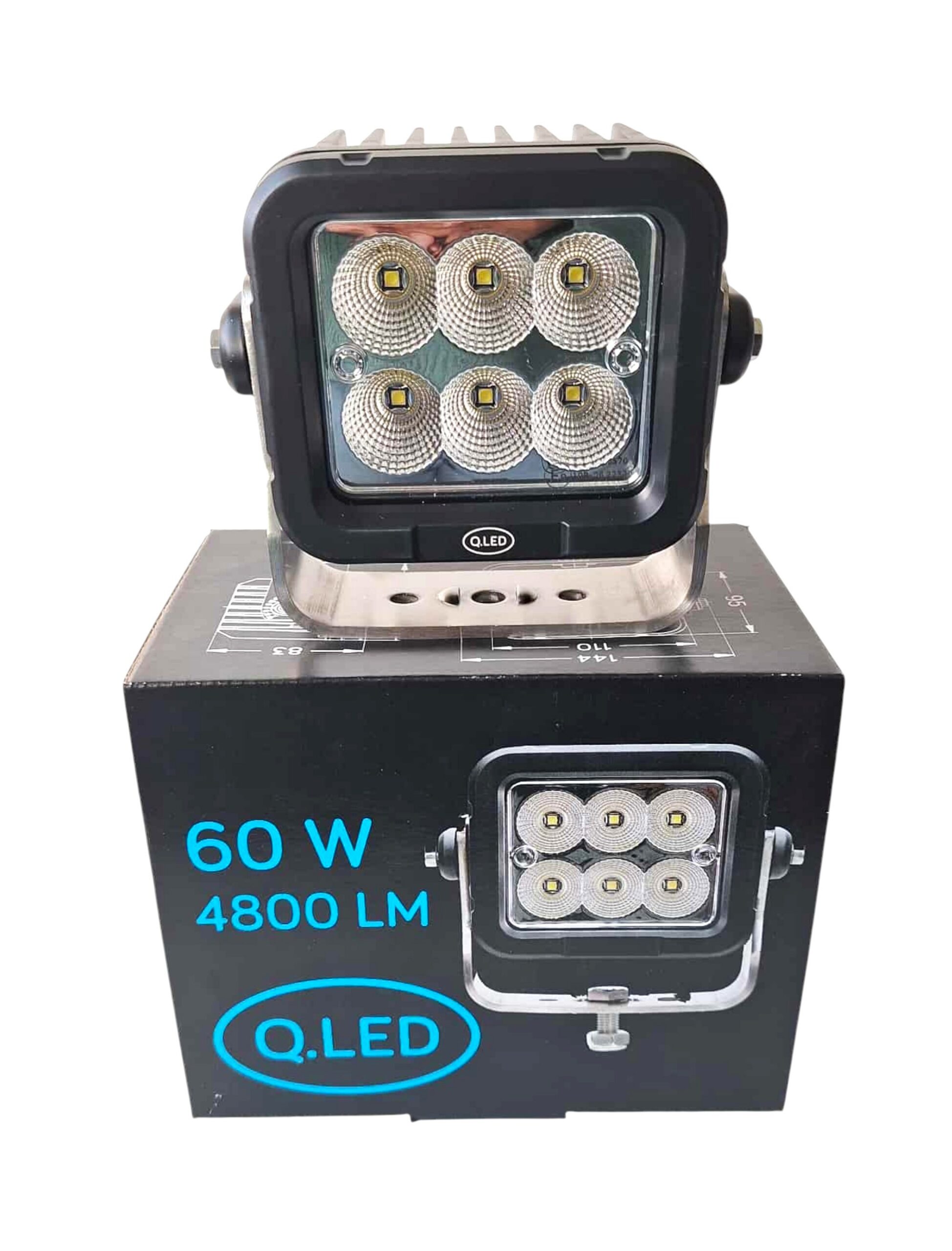 60W LED pracovné svetlo