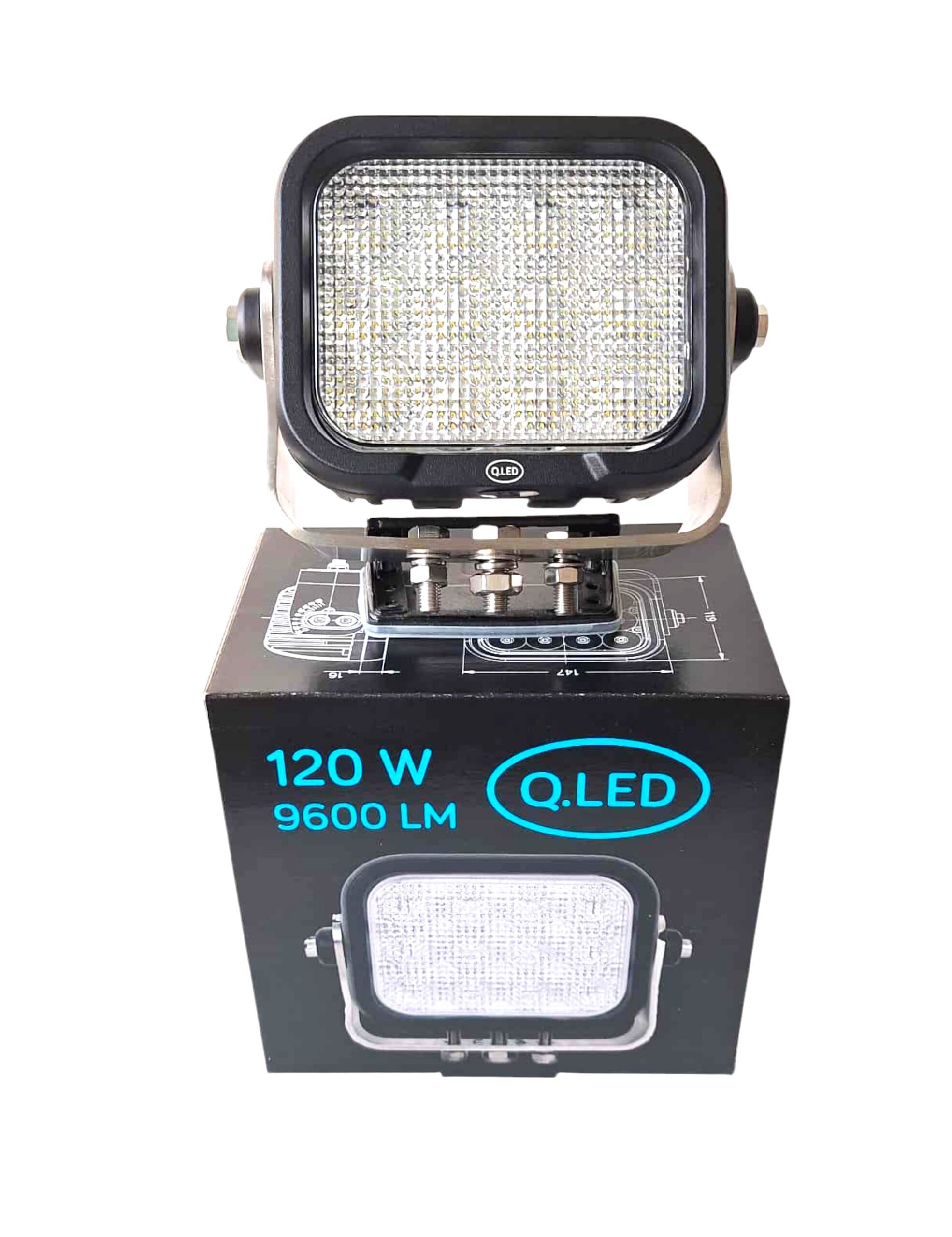 120W LED pracovné svetlo FK-0801-120W