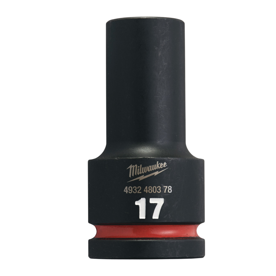 Milwaukee Priemyselné hlavice SHW 3/4" HEX 17mm predĺžené