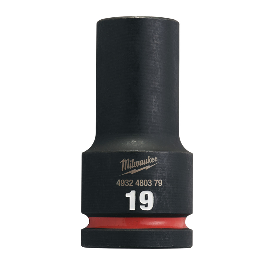 Milwaukee Priemyselné hlavice SHW 3/4" HEX 19mm predĺžené