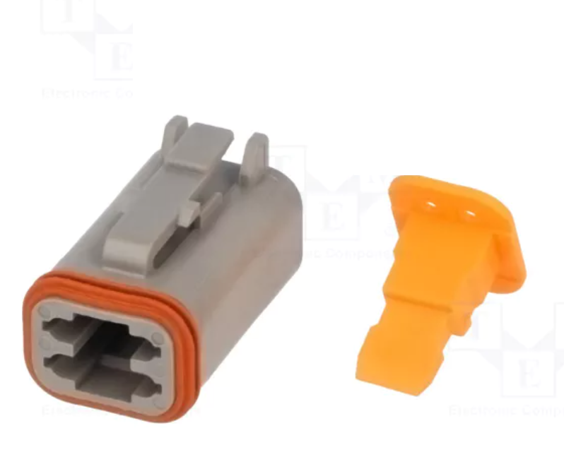 DT connector 4-pin (male)