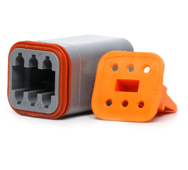 DT connector 6-pin (male)