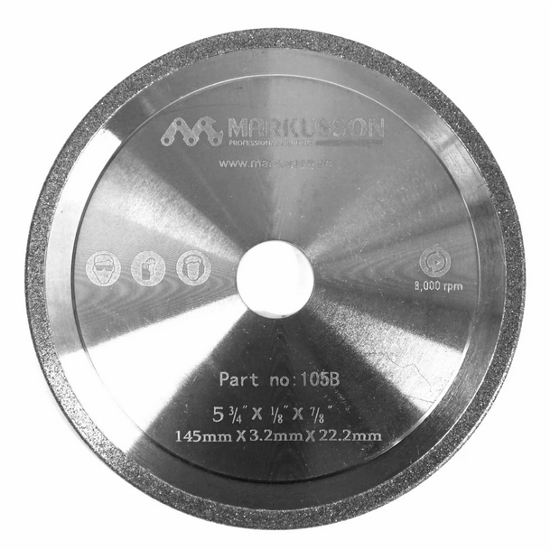 CBN diamantový brúsny kotúč 145x3,2x22,2 mm