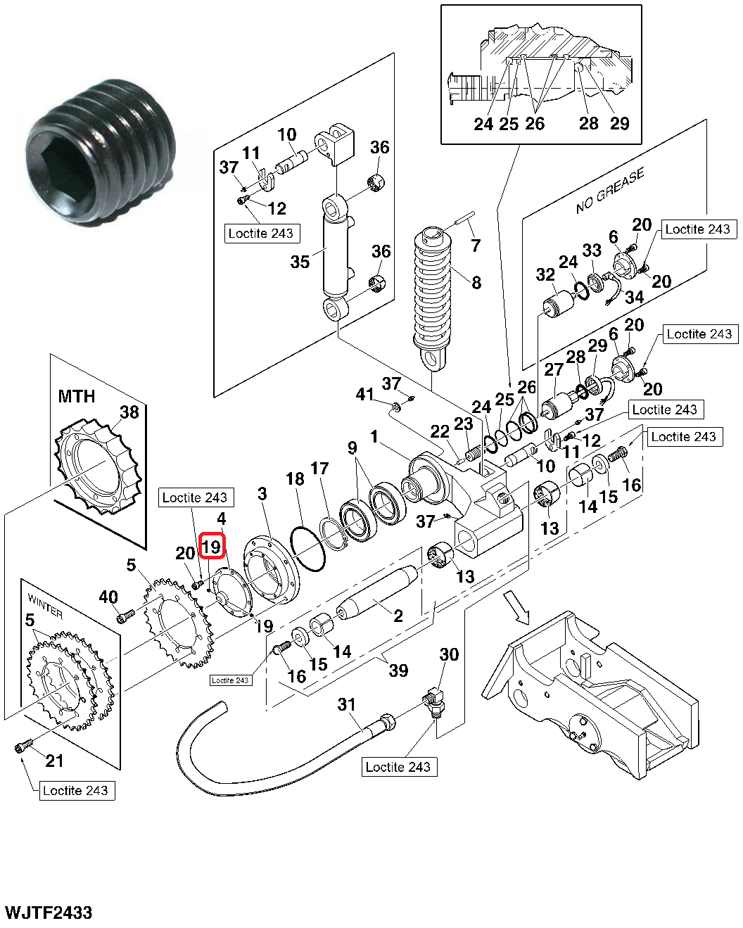 Befestigungsschraube 22M7186