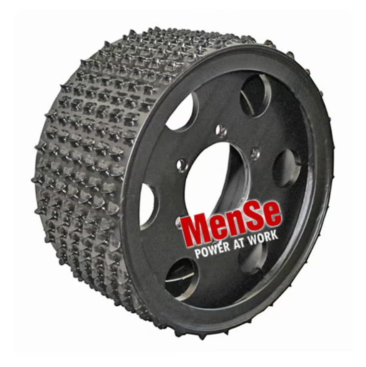 Oceľový podávací valec 22×13 Komatsu 360 - pravý
