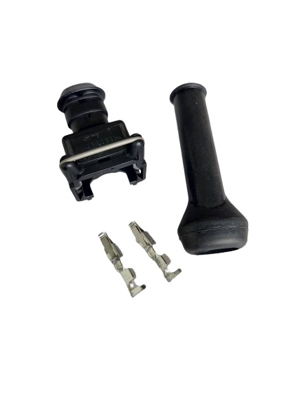 Connector set 2-pole for proportional coils