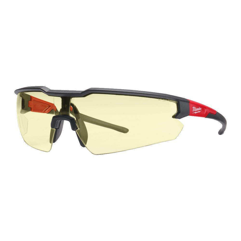 Milwaukee CLASSIC Anti-Scratch- und Anti-Fog-Schwimmbrille mit gelber Scheibe