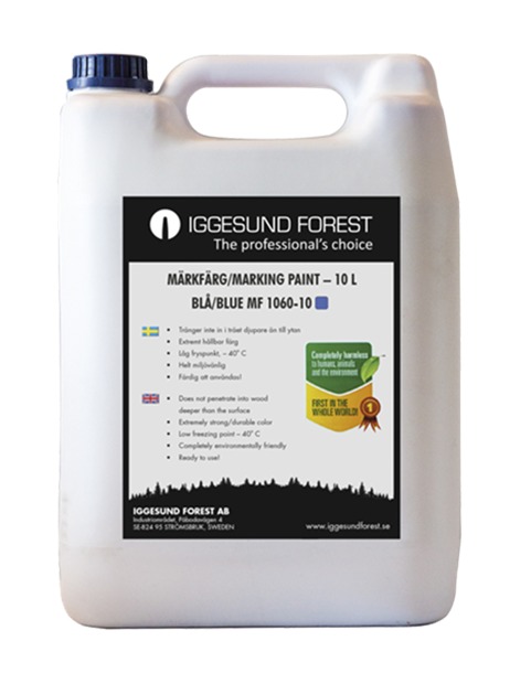 Značkovacia farba modrá 10l